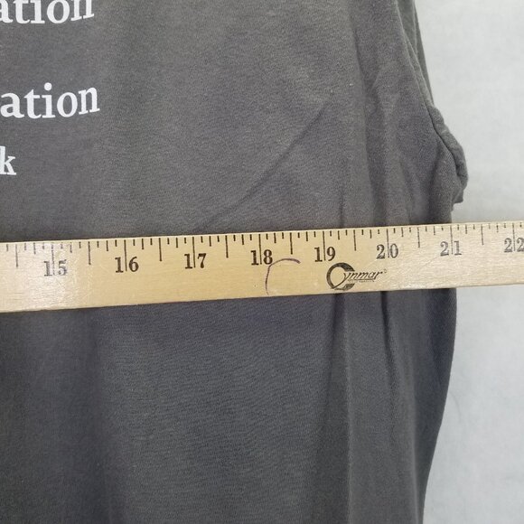 TSA T-shirt Mens L "Don't Touch My Junk" Unisex Jersey Short Sleeve Tee Grey USA - Picture 9 of 9